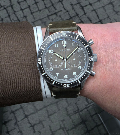 Zenith Pilot Cronometro Tipo Cp-2 Flyback 11.2240.405/21.C773 (Pre-owned)