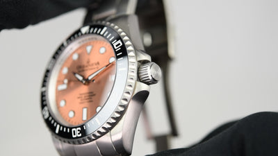 Oceaneva Deep Marine Explorer II Titanium Copper BKII200SLSTT (Pre-owned)