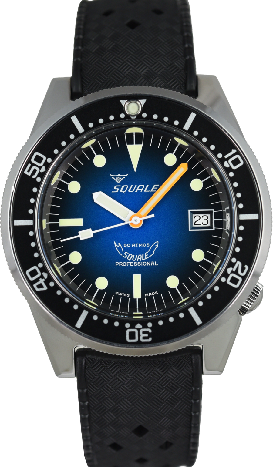 Squale 50 Atmos Blue Ray 1521-026/A 1521PROFD.HT (Pre-owned)
