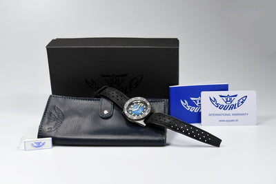 Squale 50 Atmos Blue Ray 1521-026/A 1521PROFD.HT (Pre-owned)