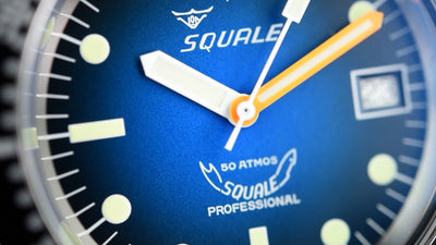 Squale 50 Atmos Blue Ray 1521-026/A 1521PROFD.HT (Pre-owned)