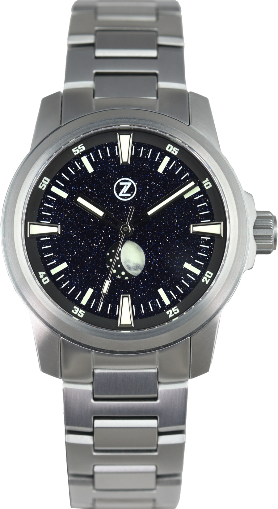 Zelos Aurora Moonphase Aventurine (Pre-owned)