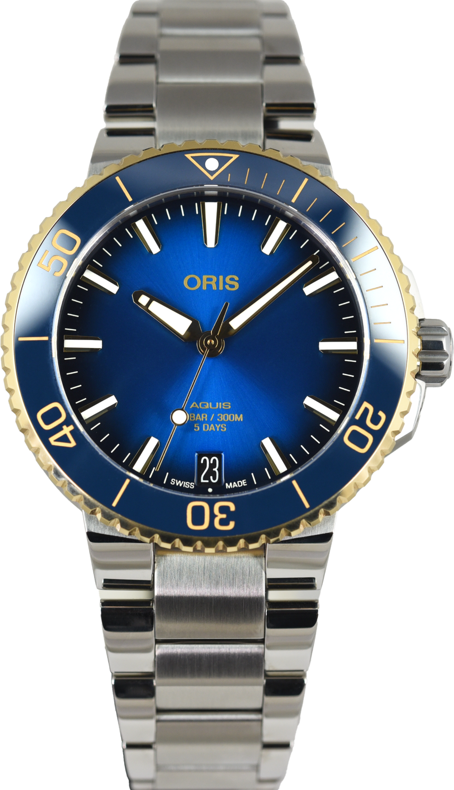 Oris Aquis Date Calibre 400 01 400 7769 6355-07 4 22 75FC (Pre-owned)