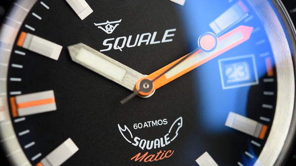 Squale 60 Atmos Squalematic Satin Black MATICXSG.ME22 (Pre-owned)