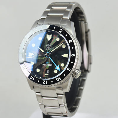 Zelos Mako GMT Mosaic MOP (Pre-owned)