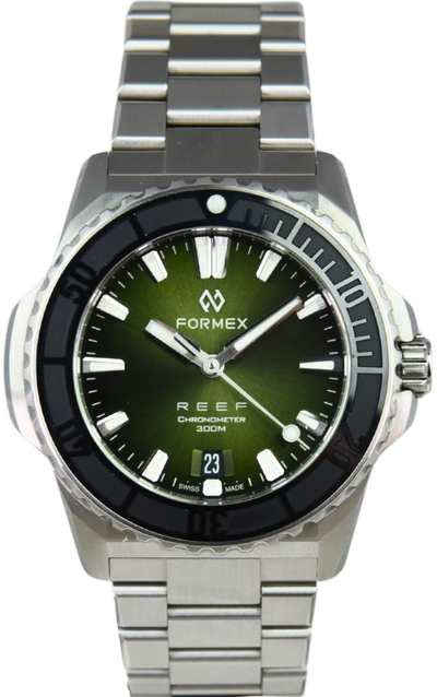 Formex REEF 39.5mm Automatic Chronometer 300m Green (Pre-owned)