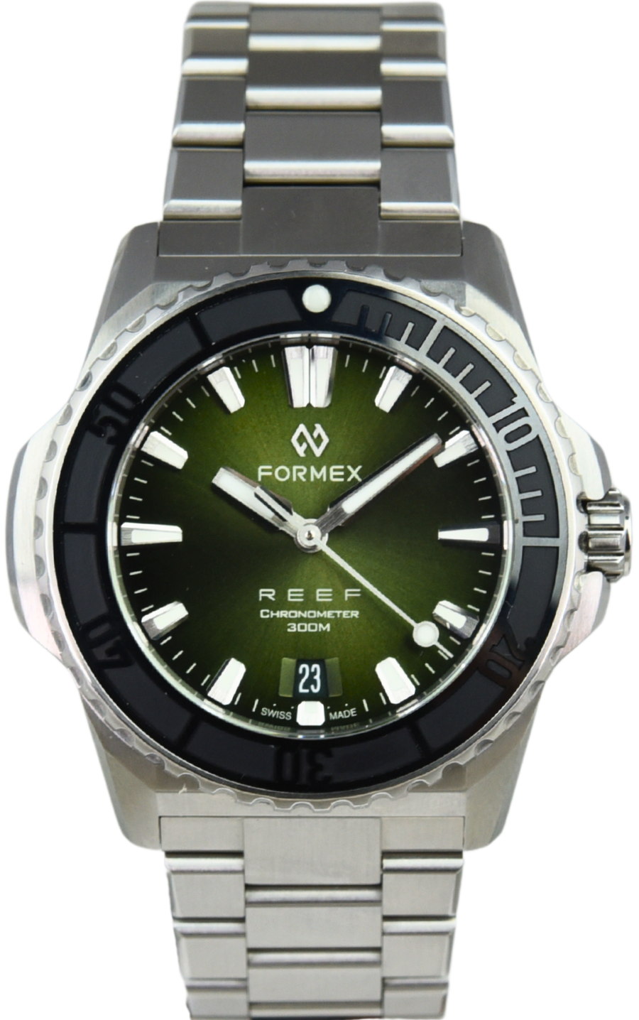 Formex REEF 39.5mm Automatic Chronometer 300m Green (Pre-owned)