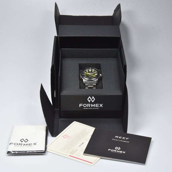 Formex REEF 39.5mm Automatic Chronometer 300m Green (Pre-owned)