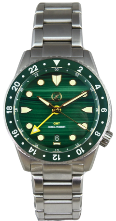 マッコリ大臣 Zelos Mako GMT Malachite Timekeepers Edition (Pre-owned