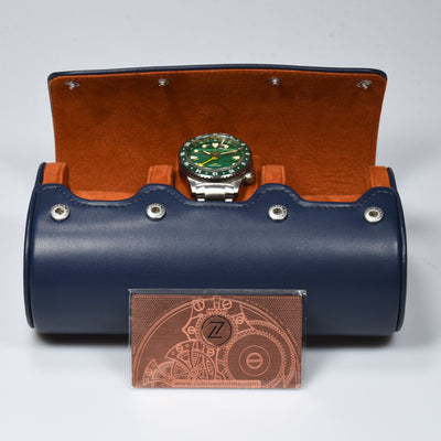 Zelos Mako GMT Malachite Timekeepers Edition (Pre-owned)