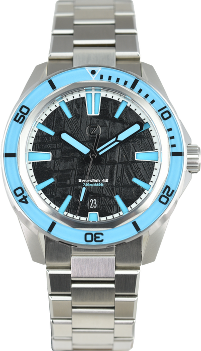 Zelos Swordfish 42mm Meteorite Custom (Pre-owned)