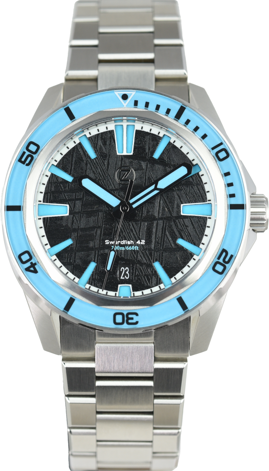 Zelos Swordfish 42mm Meteorite Custom (Pre-owned)