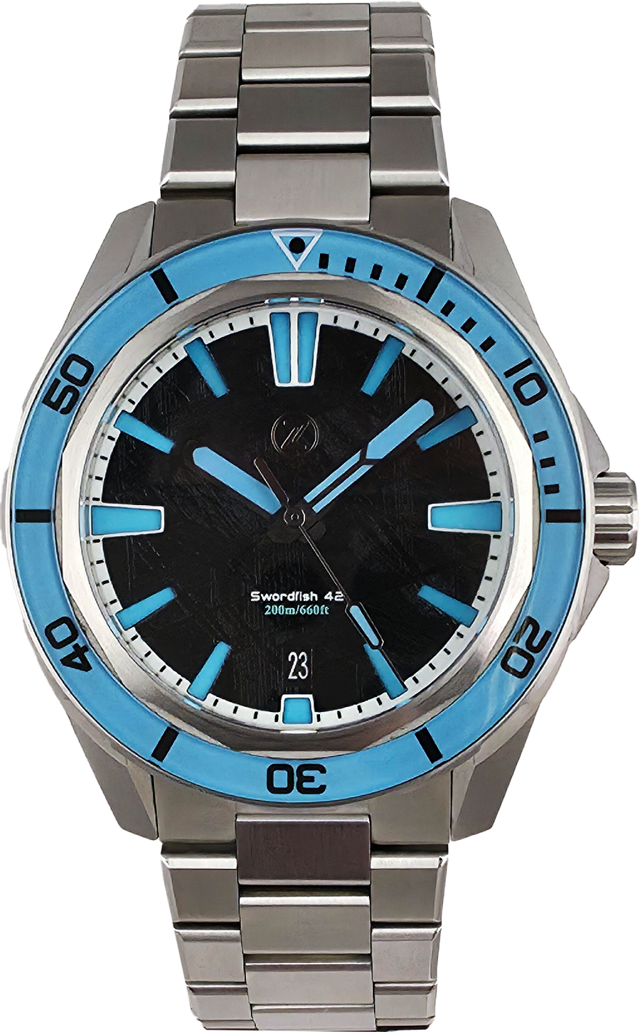 Zelos Swordfish 42mm Meteorite Custom (Pre-owned)