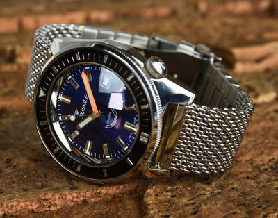 Squale 60 Atmos Squalematic Dark Blue MATICXSB.ME22 (Pre-owned)