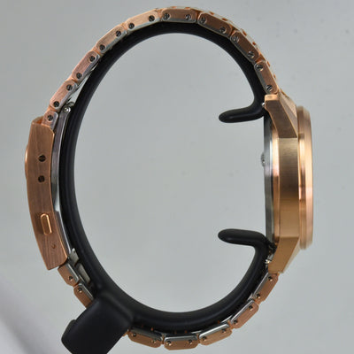 Zelos Aurora Field 38mm Bronze Teal MOP (Pre-owned)