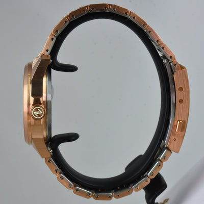 Zelos Aurora Field 38mm Bronze Teal MOP (Pre-owned)