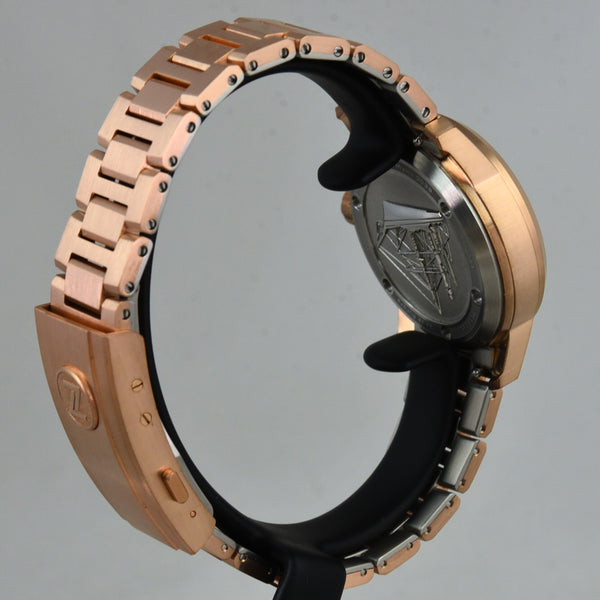 Zelos Aurora Field 38mm Bronze Teal MOP (Pre-owned)