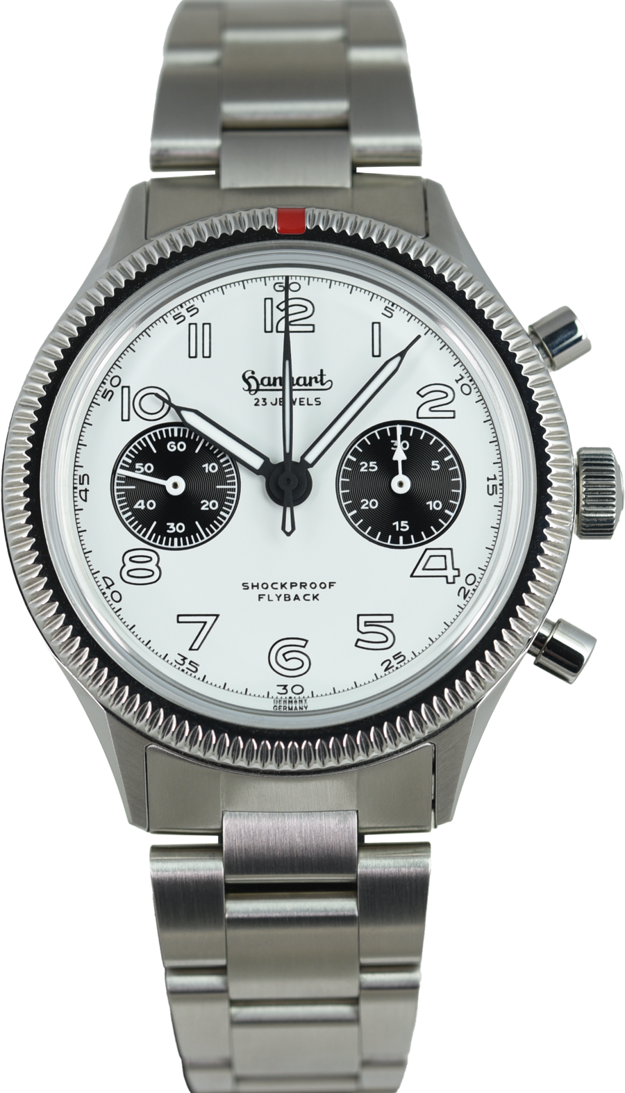 Hanhart Pioneer 417 ES Flyback Panda 42 (Pre-owned)