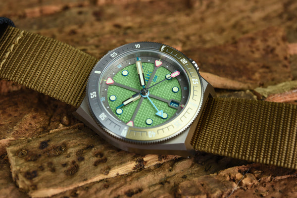 ADPT Series 1 Dual-Time Mossy Shale (Pre-owned)