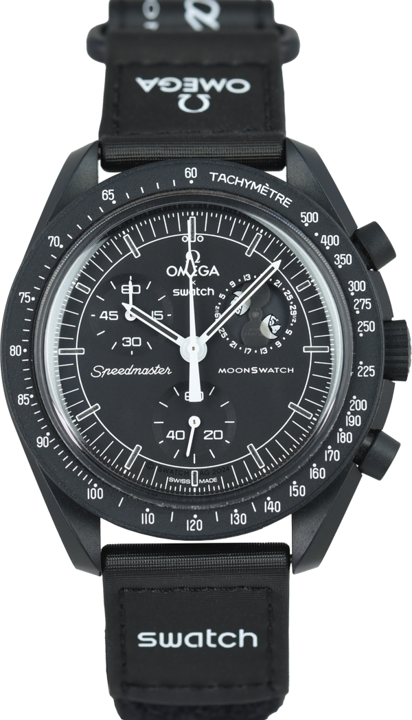 Swatch Moonswatch Mission to the Moonphase New Moon SO33B700 (Pre-owned)