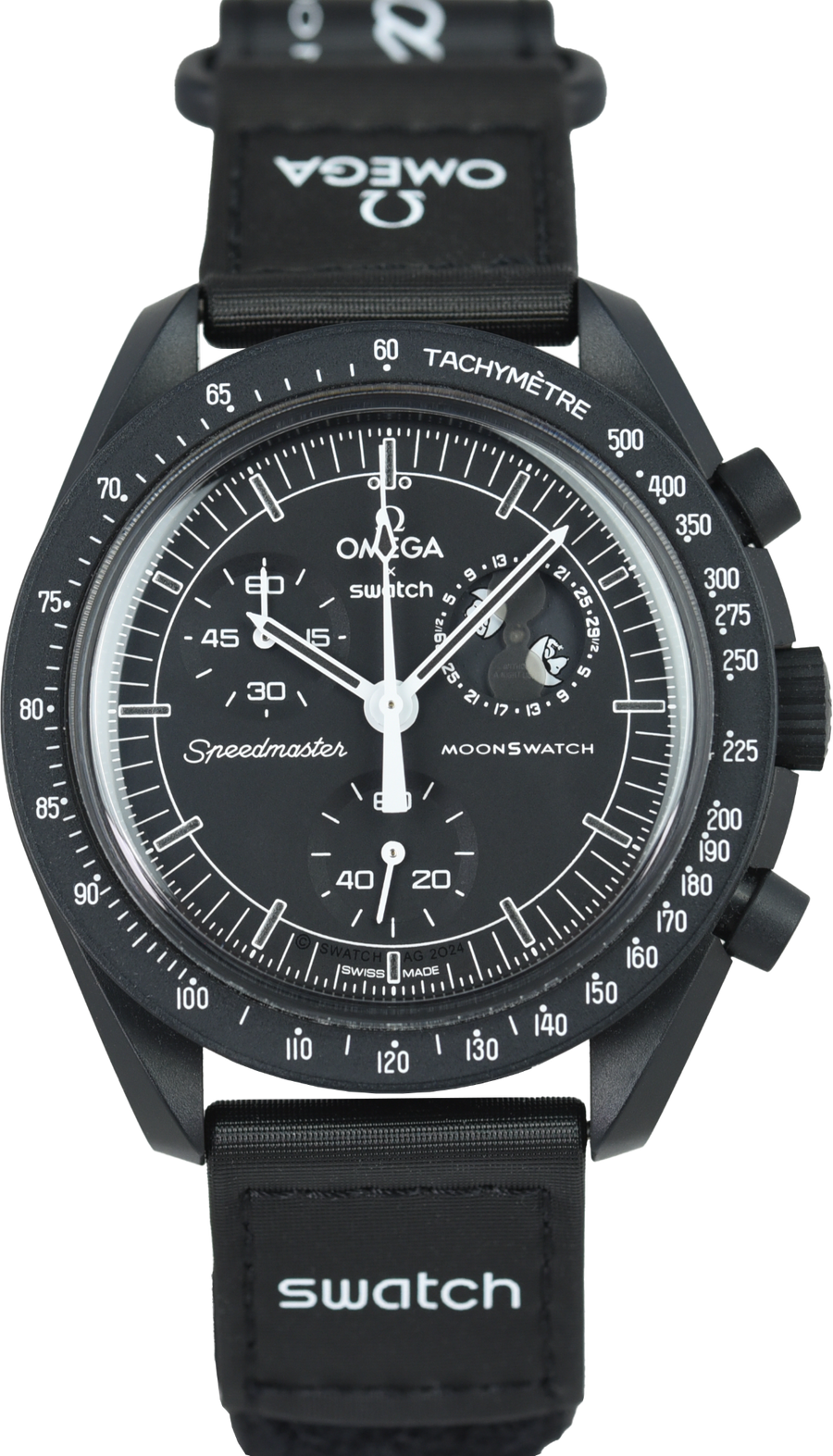 Swatch Moonswatch Mission to the Moonphase New Moon SO33B700 (Pre-owned)