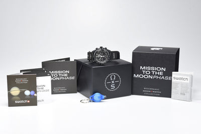 Swatch Moonswatch Mission to the Moonphase New Moon SO33B700 (Pre-owned)