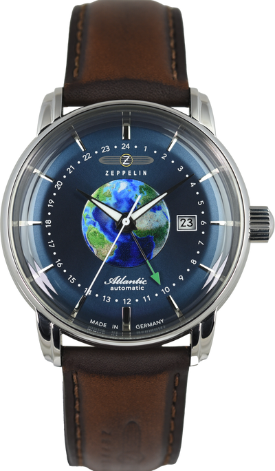 Zeppelin Atlantic Automatic GMT 84683 (Pre-owned)