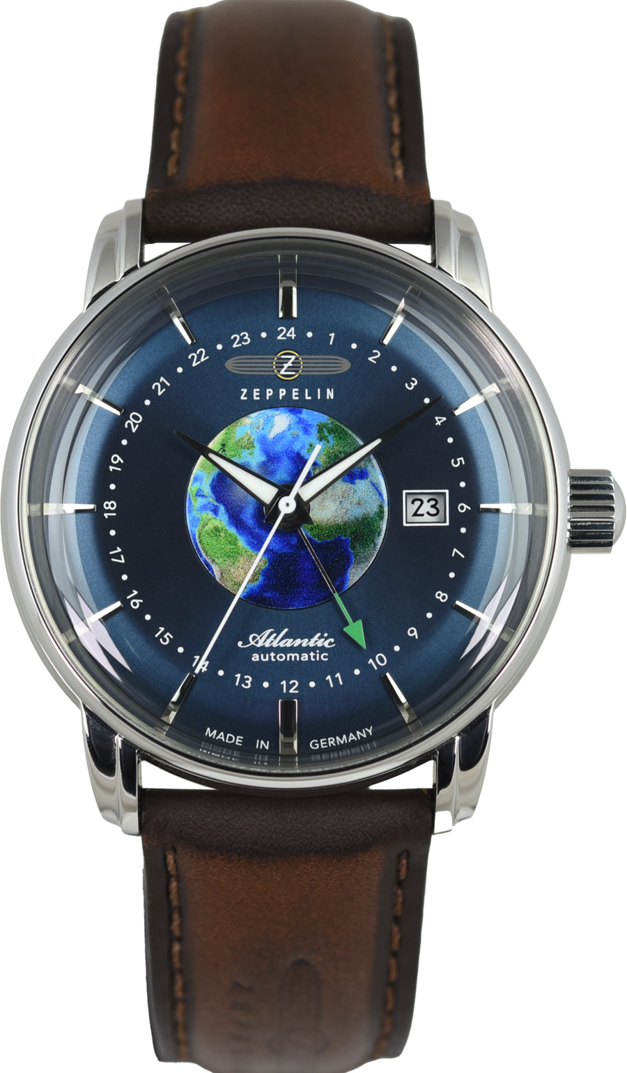 Zeppelin Atlantic Automatic GMT 84683 (Pre-owned)