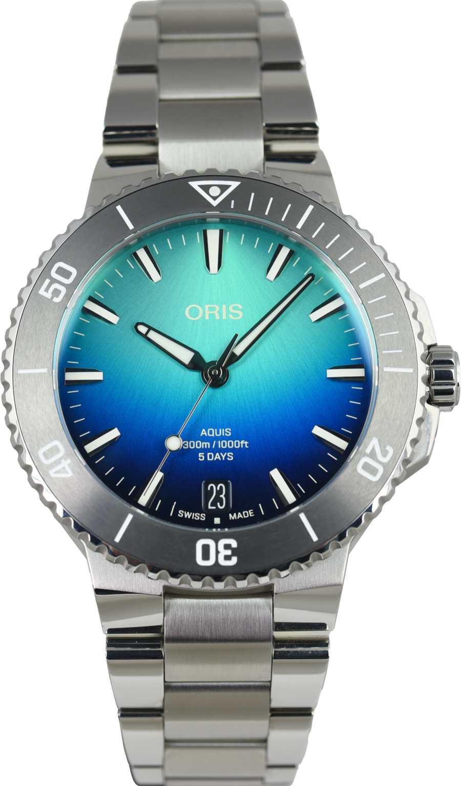 Oris Aquis Great Barrier Reef Limited Edition IV 01 400 7790 4185-Set (Pre-owned)