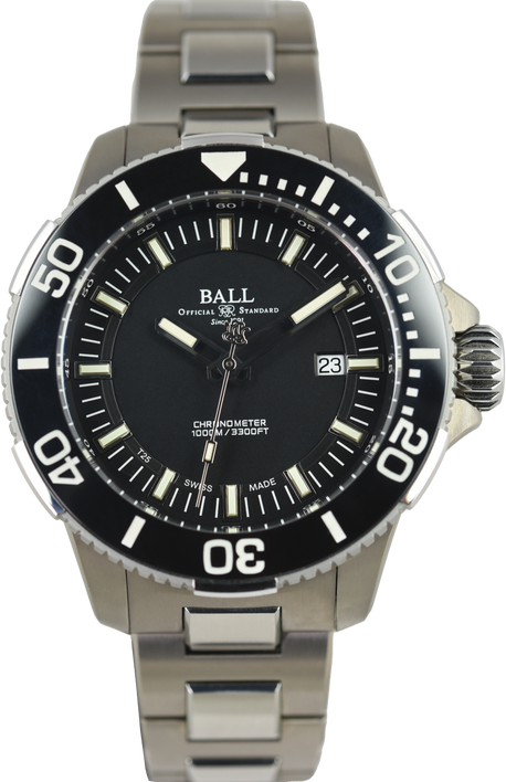 Ball Engineer Hydrocarbon DeepQUEST Ceramic DM3002A-S3CJ-BK (Pre-owned)