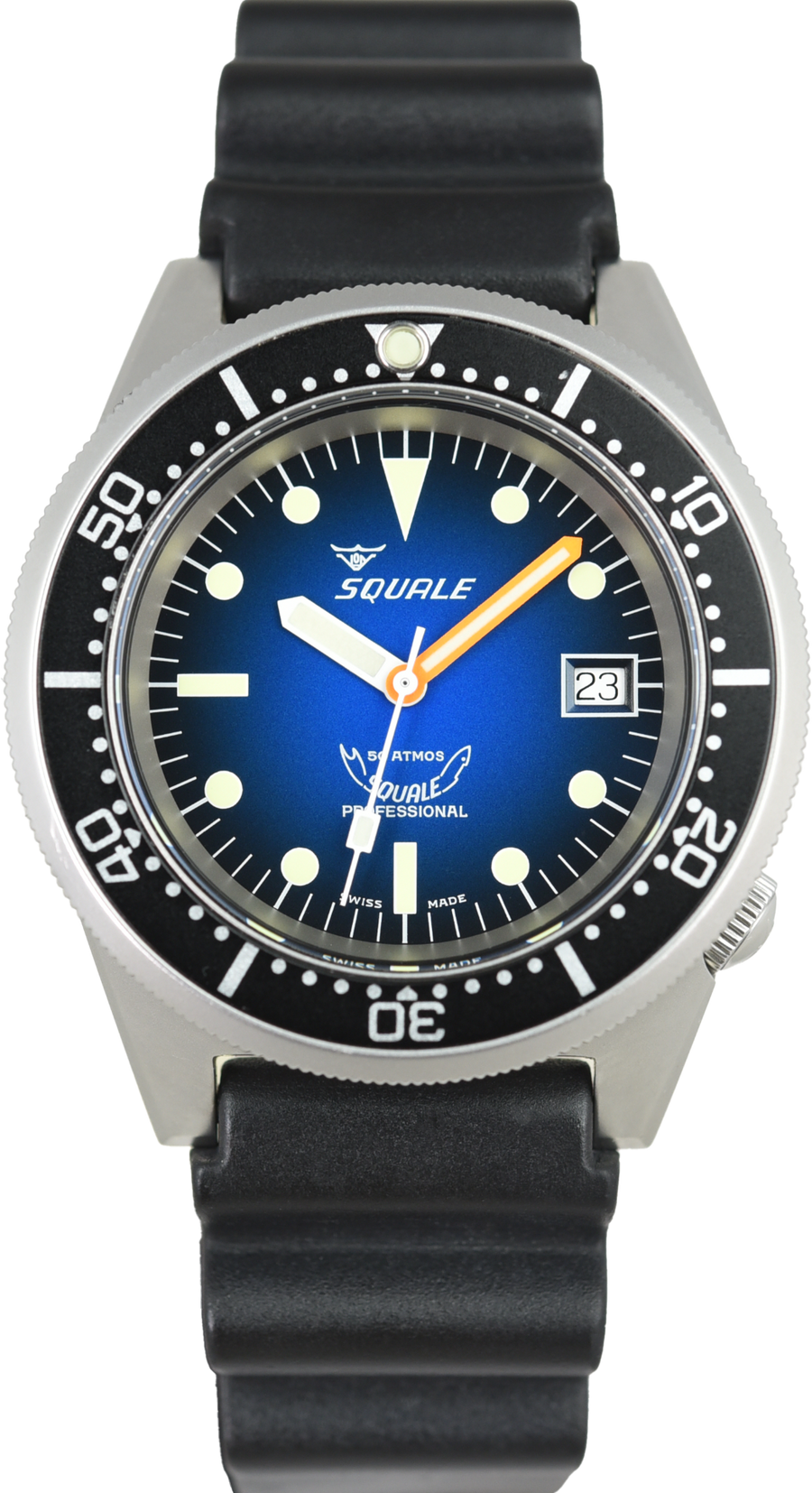 Squale 50 Atmos 1521 Custom Blue Ray Blasted (Pre-owned)