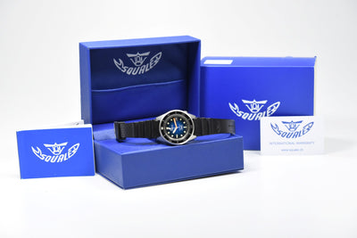 Squale 50 Atmos 1521 Custom Blue Ray Blasted (Pre-owned)