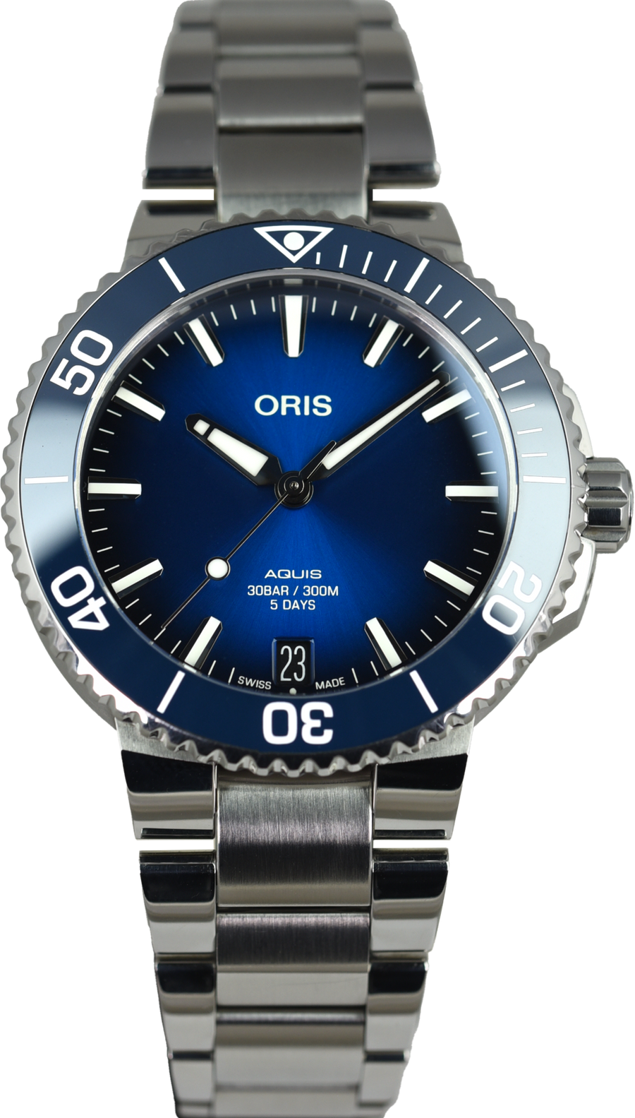 Oris Aquis Date Calibre 400 01 400 7769 4135-07 8 22 09PEB (Pre-owned)