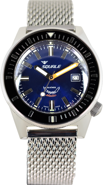 Squale 60 Atmos Squalematic Dark Blue MATICXSB.ME22 (Pre-owned)