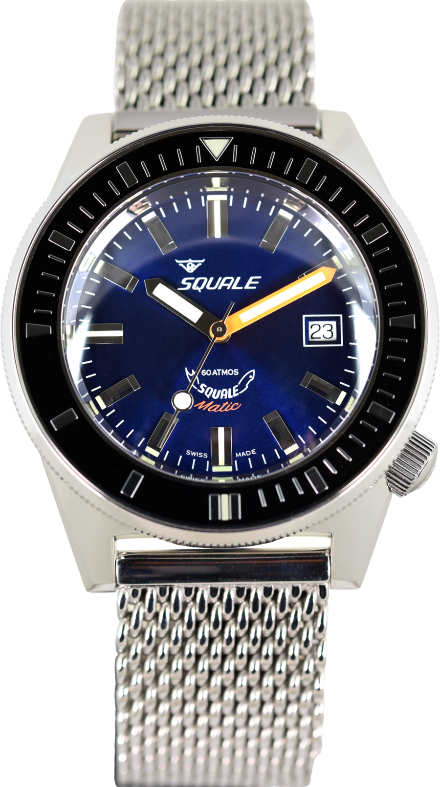 Squale 60 Atmos Squalematic Dark Blue MATICXSB.ME22 (Pre-owned)