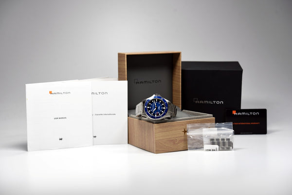Hamilton Khaki Navy Auto H82505140 (Pre-owned)