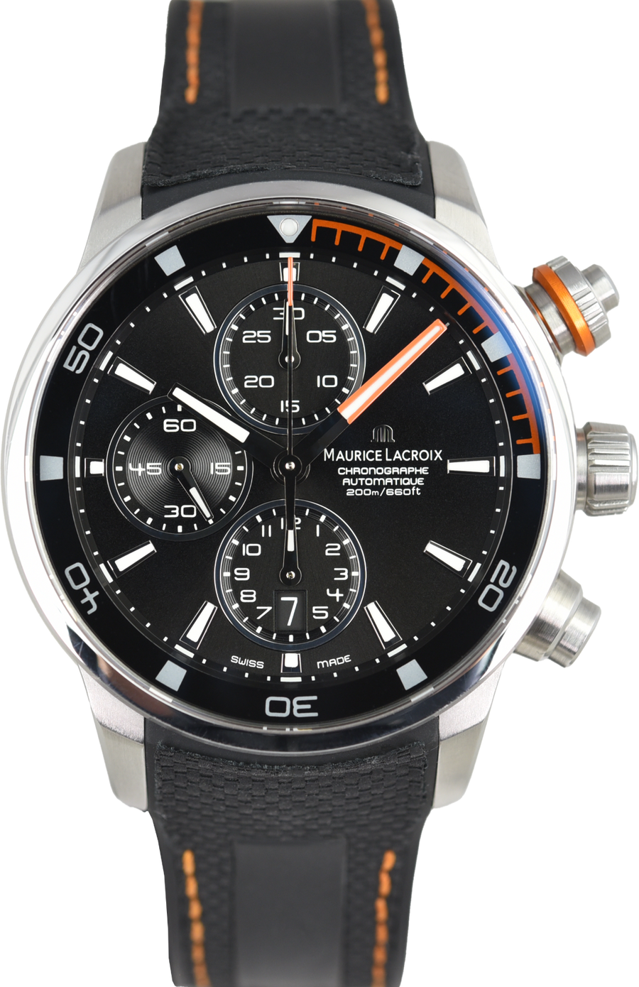 Maurice Lacroix Pontos S Chronograph PT6008-SS001-332-1 (Pre-owned)