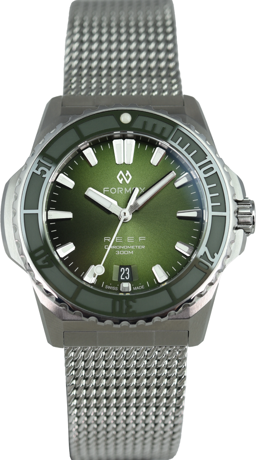 Formex REEF 39.5mm Automatic Chronometer 300m Green (Pre-owned)