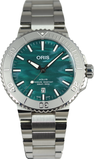 Oris Aquis X Bracenet 01 733 7730 4137-07 8 24 05PEB (Pre-owned)