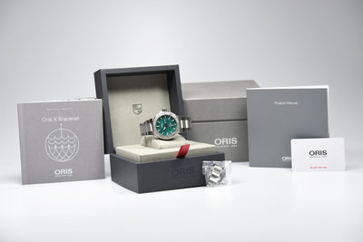 Oris Aquis X Bracenet 01 733 7730 4137-07 8 24 05PEB (Pre-owned)