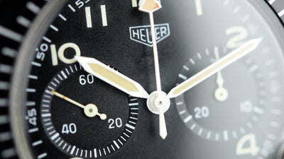 Heuer Bundeswehr Flyback Chronograph 1550 SG (Pre-owned)