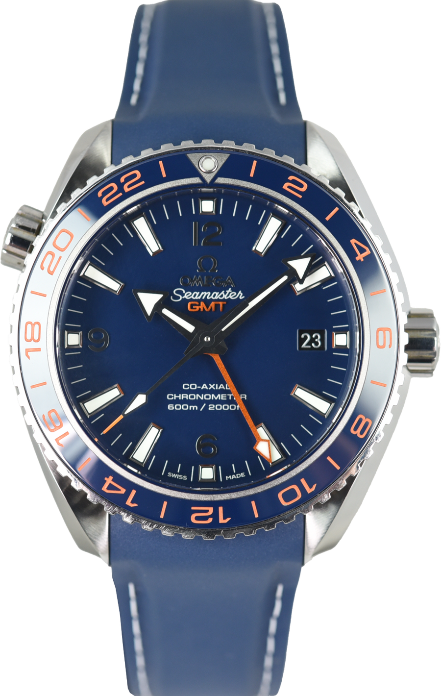 Omega Seamaster Planet Ocean GMT 600M Goodplanet 232.32.44.22.03.001 (Pre-owned)