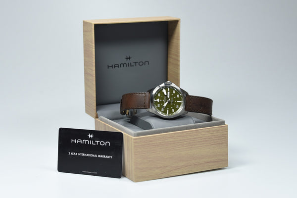 Hamilton Khaki Aviation Pilot Day Date H64635560 (Pre-owned)