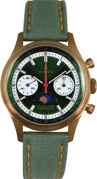 Seagull 1963 Icon Moonphase Bronze Limited Edition (Pre-owned)