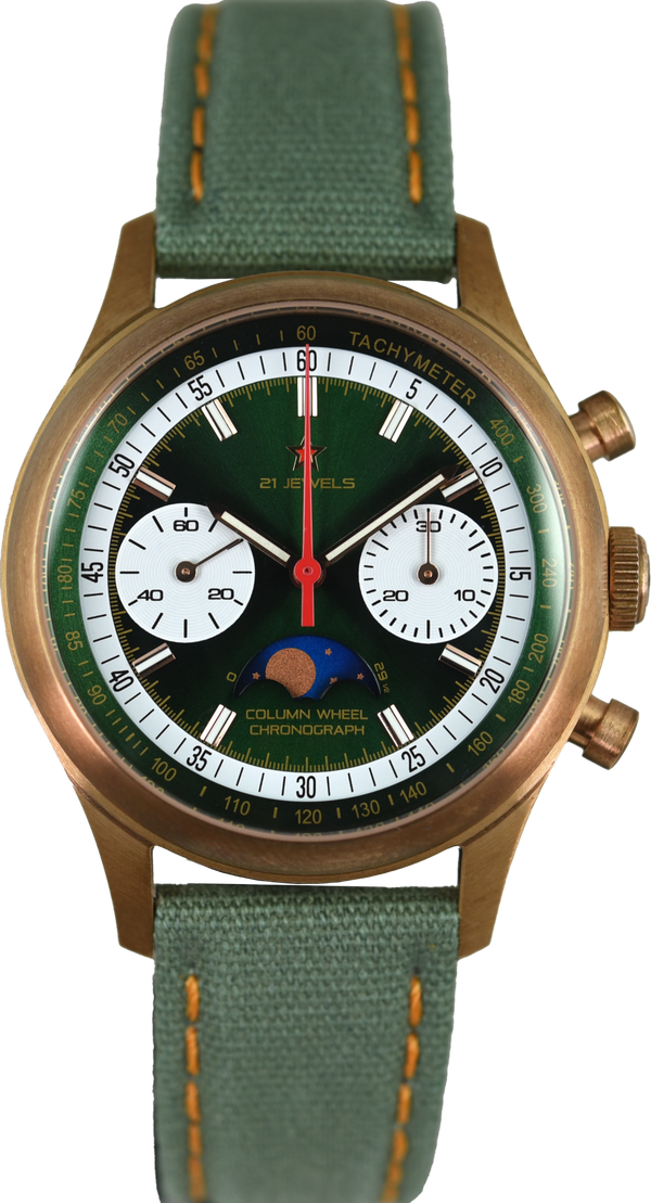 Seagull 1963 Icon Moonphase Bronze Limited Edition (Pre-owned)