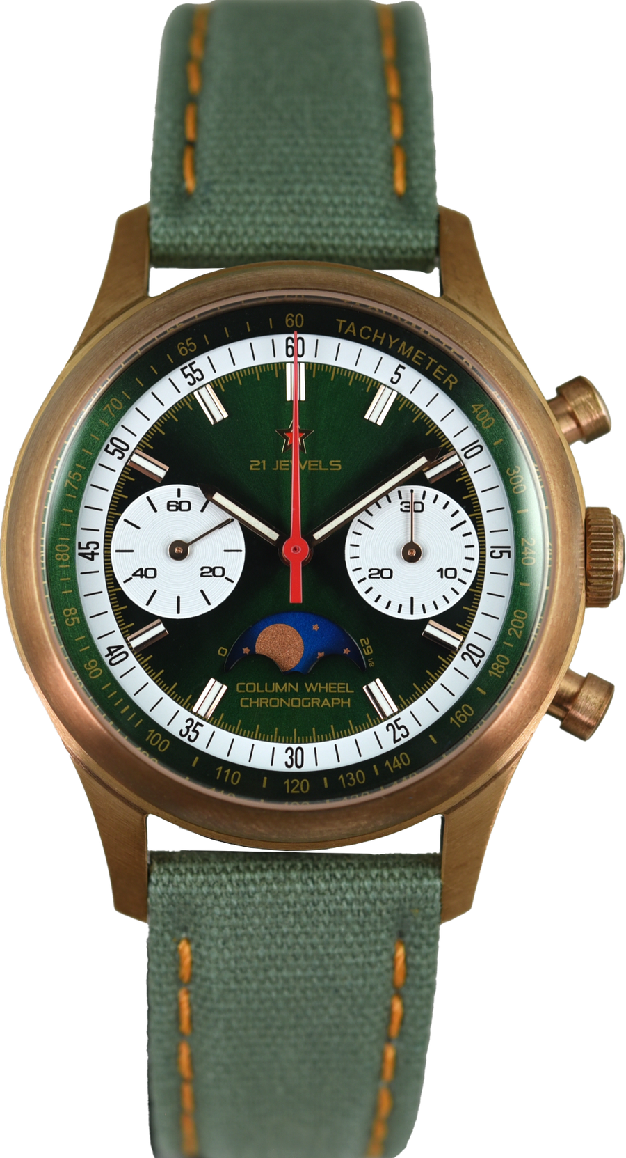 Seagull 1963 Icon Moonphase Bronze Limited Edition (Pre-owned)