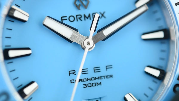 Formex REEF 39.5mm Automatic Chronometer 300m Bahama Blue (Pre-owned)