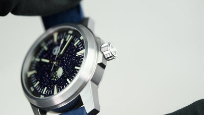 Zelos Aurora Moonphase Aventurine (Pre-owned)