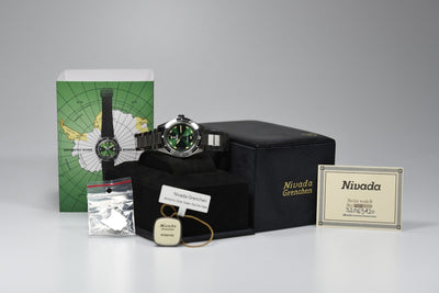 Nivada Grenchen Antarctic Diver Green Limited Edition (Pre-owned)