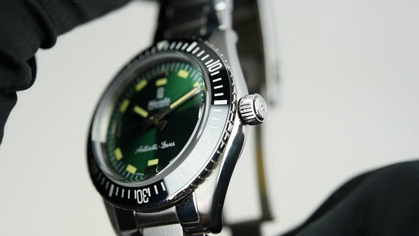 Nivada Grenchen Antarctic Diver Green Limited Edition (Pre-owned)